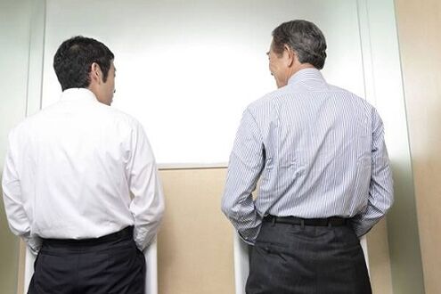 problemas para orinar debido a la prostatitis