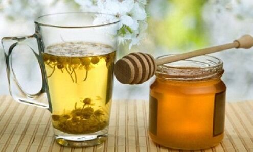Las infusiones de hierbas con miel eliminan la inflamación en la prostatitis y son beneficiosas para todo el organismo.
