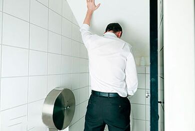 problemas para orinar debido a la prostatitis